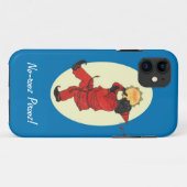 ハジフィルーズインレッドとブラック顔とタンバリン Case-Mate iPhoneケース (裏面(横))