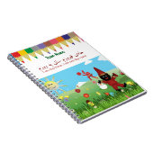 ハジフィルーズテーマノート ノートブック (右側)