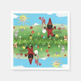 ハジフィルーズナプキンス スタンダードカクテルナプキン