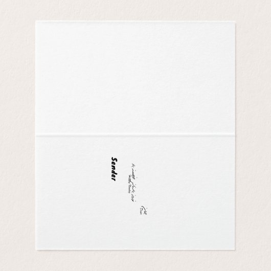 ハジフィルーズ折り畳みカード (内部フラット)