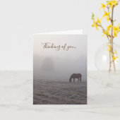 ハジー考える放牧のカード カード (黄色い花)