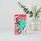 ハジ熱狂するー 名刺 (スタンド正面)