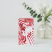 ハジ熱狂するー 名刺 (スタンド正面)