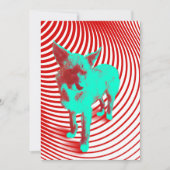 ハジ熱狂するー 招待状 (正面)