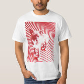 ハジ熱狂するー Tシャツ (正面)