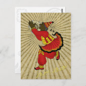 ハジ・フィルス ソーラ・レイ エイド・ノールーズ ポストカード (正面/裏面)