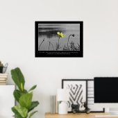 ハスとトンボのポスやる気を起こさせるター ポスター (ホームオフィス)