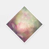 ハスとトンボの紙ナプキン スタンダードランチョンナプキン (角)