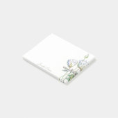 ハスとトンボパーソナライズされた ポストイット (アングル)