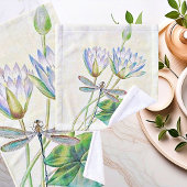 ハスとトンボ バスタオルセット