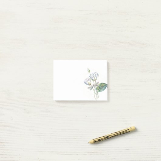 ハスとトンボ ポストイット (デスク上)