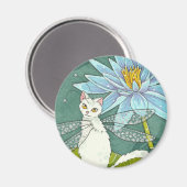 ハスのカタバエ磁石 マグネット (正面/裏面)