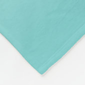 ハスの上の黄色いカエル フリースブランケット (角)