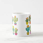 ハスの愛好家かわいい コーヒーマグカップ (中央)