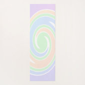 ハスの花と名前が付いた唯一の良い雰囲気 ヨガマット (裏面)