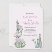 ハスの花の招待状 招待状 (正面)