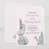 ハスの花の招待状 招待状 (正面/裏面)