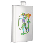 ハスの花フラスコを使ったエジプト美術 フラスク (右)