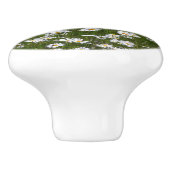 ハスの花畑のアラスカの野生の花 セラミックノブ (側面)