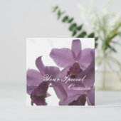 ハスの花/ オールオケージョン パーソナライズ 招待状 (スタンド正面)