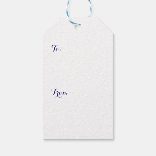 ハスの葉のトンボのギフトタグ ギフトタグ (裏面)