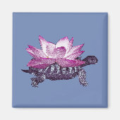 ハスガメ磁石 マグネット (正面)