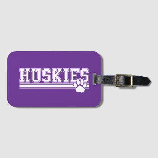 ハスキス ラゲッジタグ (正面横)