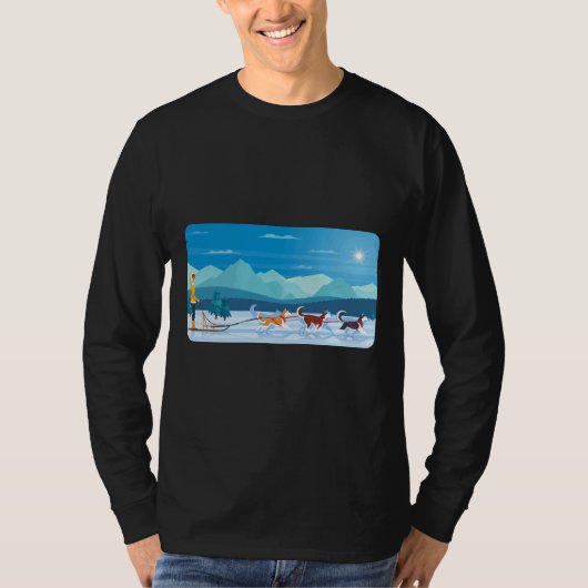 ハスキライディングスタイル Tシャツ (正面)