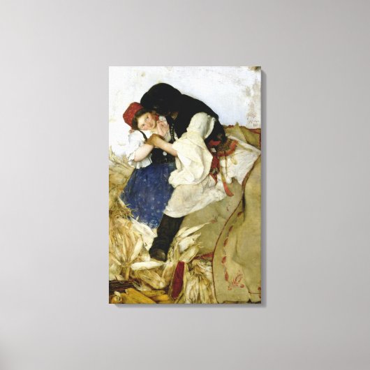 ハスキングコーン, 1885 キャンバスプリント (正面)