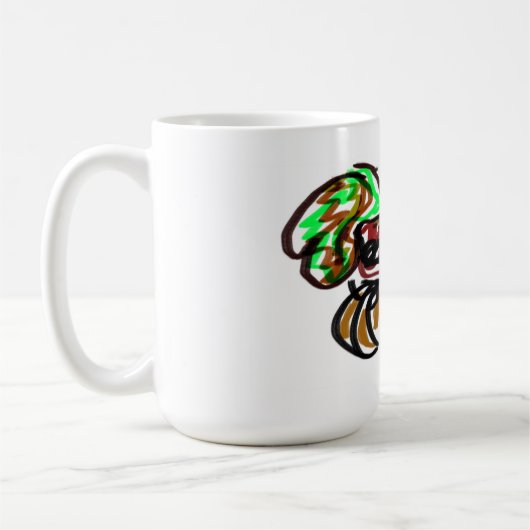 ハスキーとカボチャの時間 コーヒーマグカップ (左)