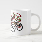 ハスキーとカボチャの時間 ジャンボコーヒーマグカップ (右)