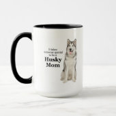 ハスキーなお母さんのマグ マグカップ (左)