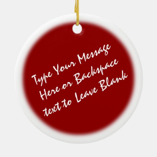 ハスキーなオーナメントのパーソナライズなそり犬の装飾 セラミックオーナメント (裏面)