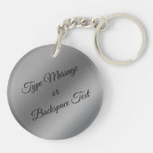 ハスキーなキーチェーンハスキーなマラムートキーチカスタマイズェン キーホルダー (裏面)