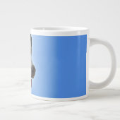 ハスキーなコーヒーマグシベリアのハスキーのジャンボカップそり犬 ジャンボコーヒーマグカップ (右)