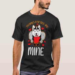 ハスキーなマイニングハニービー犬の品種 Tシャツ