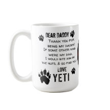 ハスキーなマグのお父さん! 親愛なパパペットコーヒー