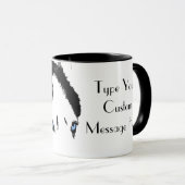 ハスキーなマグのコーヒーカップのカッコいいのシベリアンハスキーのコップ マグカップ (正面右)