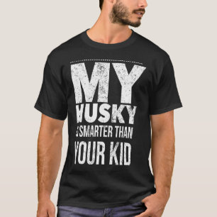 ハスキーなママパパ男性または女性 Tシャツ