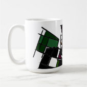 ハスキーな冬 コーヒーマグカップ (左)