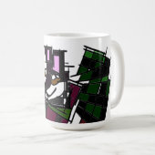 ハスキーな冬 コーヒーマグカップ (正面右)