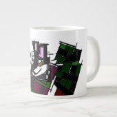 ハスキーな冬 ジャンボコーヒーマグカップ (正面右)