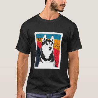 ハスキーな女性の子供 Tシャツ