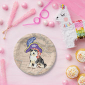 ハスキーな海賊 ペーパープレート (パーティー)