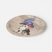 ハスキーな海賊 ペーパープレート (アングル)