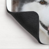 ハスキーな犬のマウスパッド マウスパッド (コーナー)