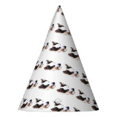 ハスキーな犬 パーティーハット (左)