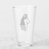 ハスキーのお母さん タンブラーグラス (裏面)