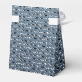 ハスキーのギフトボックスをパーソナライズハスキーのマラムートギフトボックス フェイバーボックス (裏面サイド)