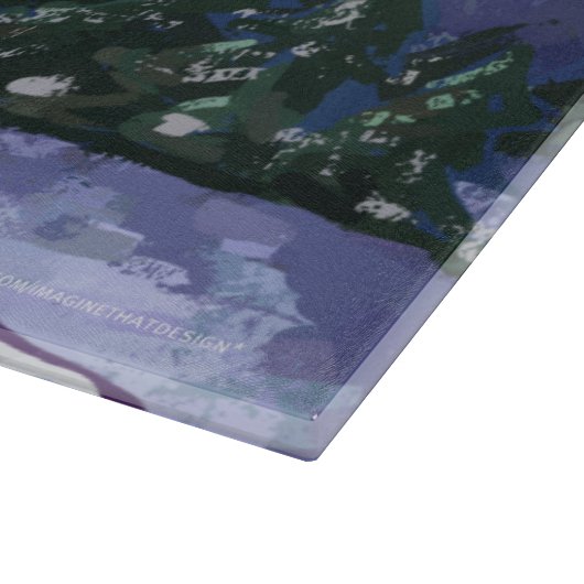 ハスキーのギフト&アクセサリー カッティングボード (角)